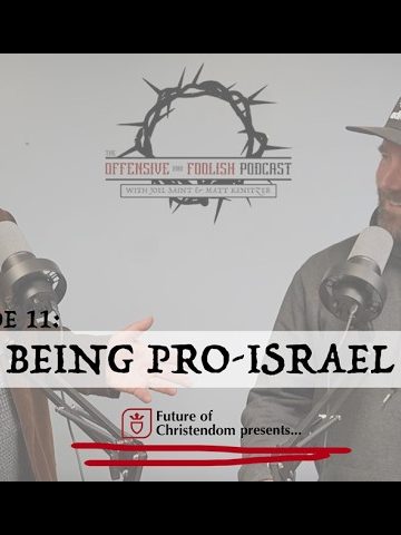 Being Pro-Israel